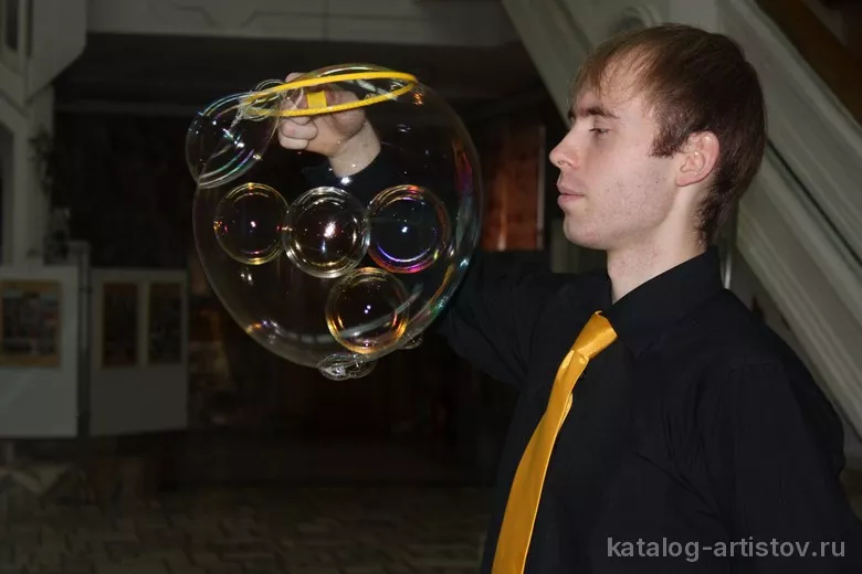 Шоу мыльных пузырей, шоу-программа — фото 3