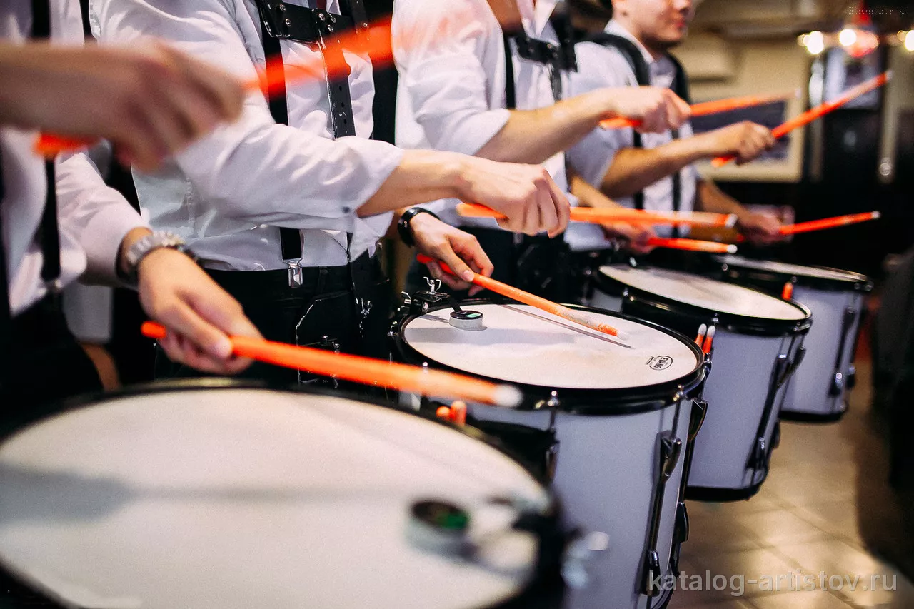 Группа барабанщиков «Show Drum Band», барабанное шоу — фото 2