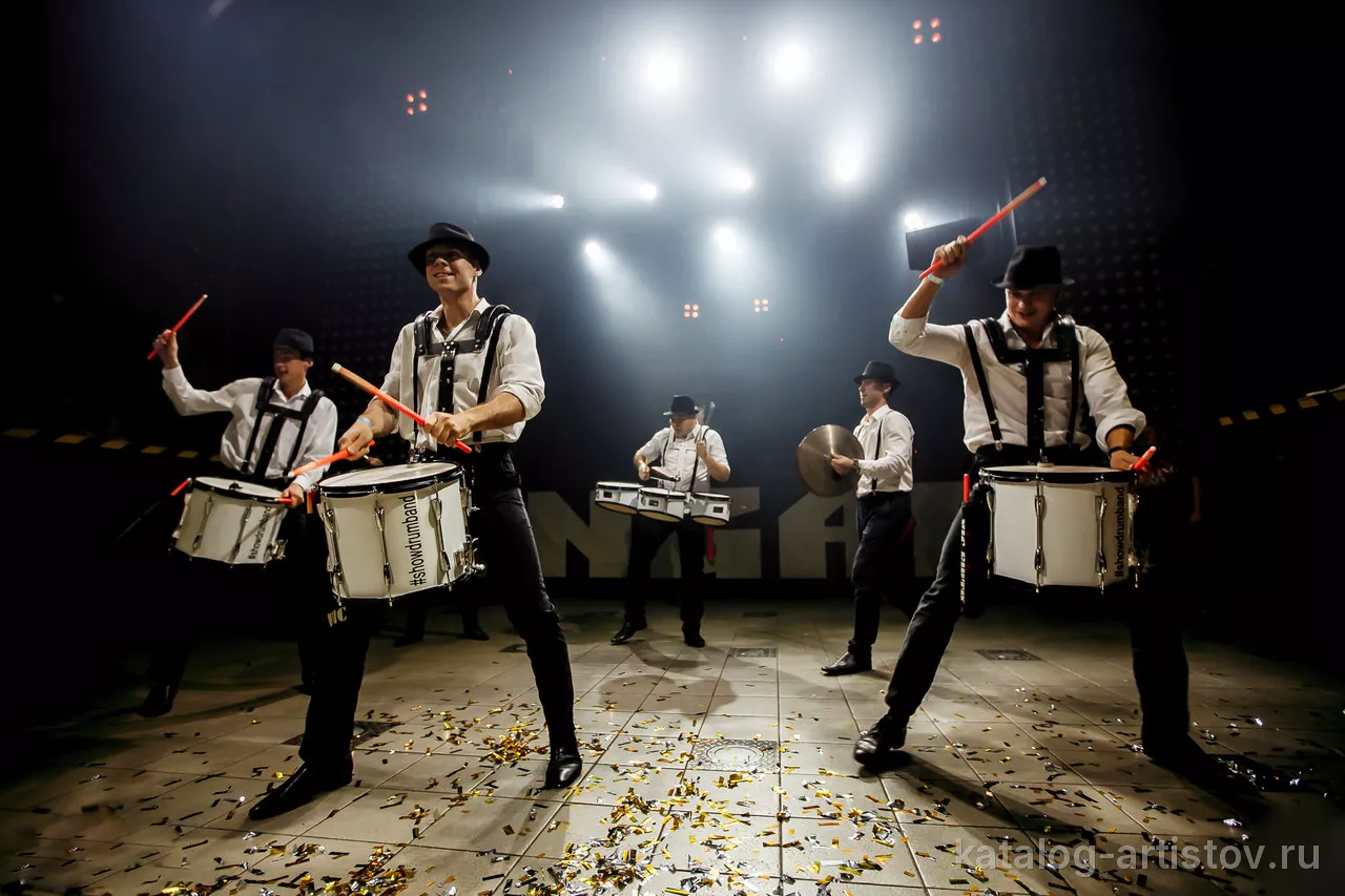 Группа барабанщиков «Show Drum Band», барабанное шоу — фото 3