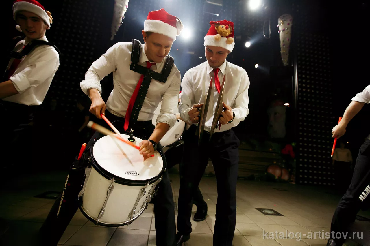 Группа барабанщиков «Show Drum Band», барабанное шоу — фото 6