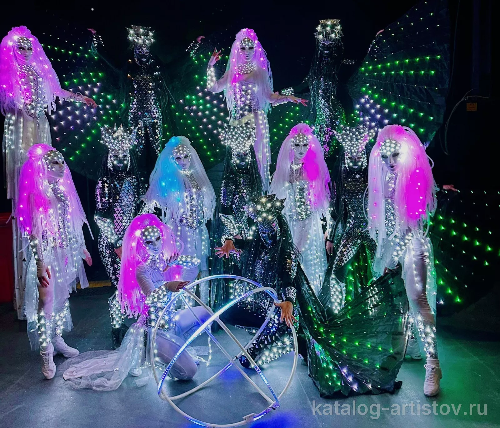 Световое шоу Pandora Show