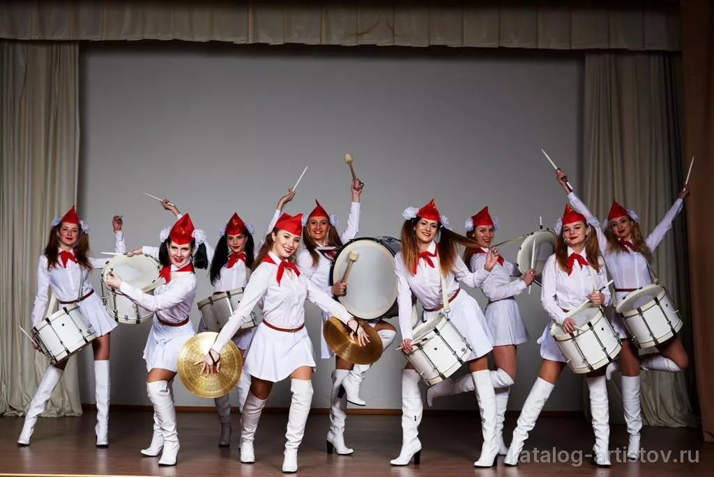 Шоу барабанщиц DRUMBEAT, барабанное шоу — фото 4