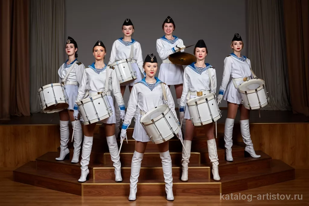 Шоу барабанщиц DRUMBEAT, барабанное шоу — фото 6