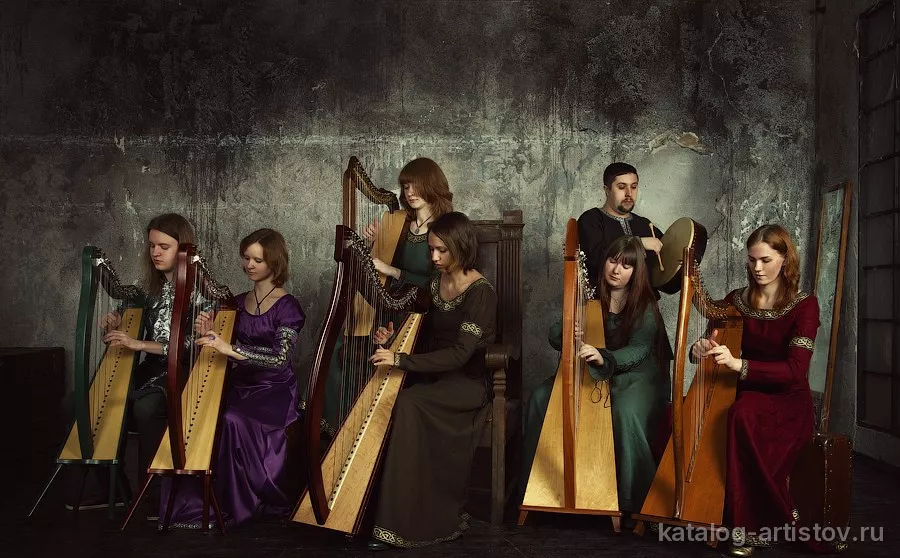 Moscow Harp Orchestra, музыкант — видео выступления