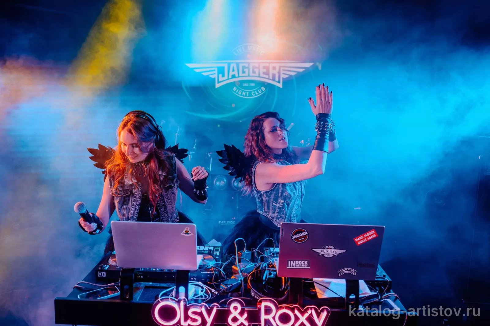 Дуэт диджеев Olsy & Roxy, шоу-программа — фото 3