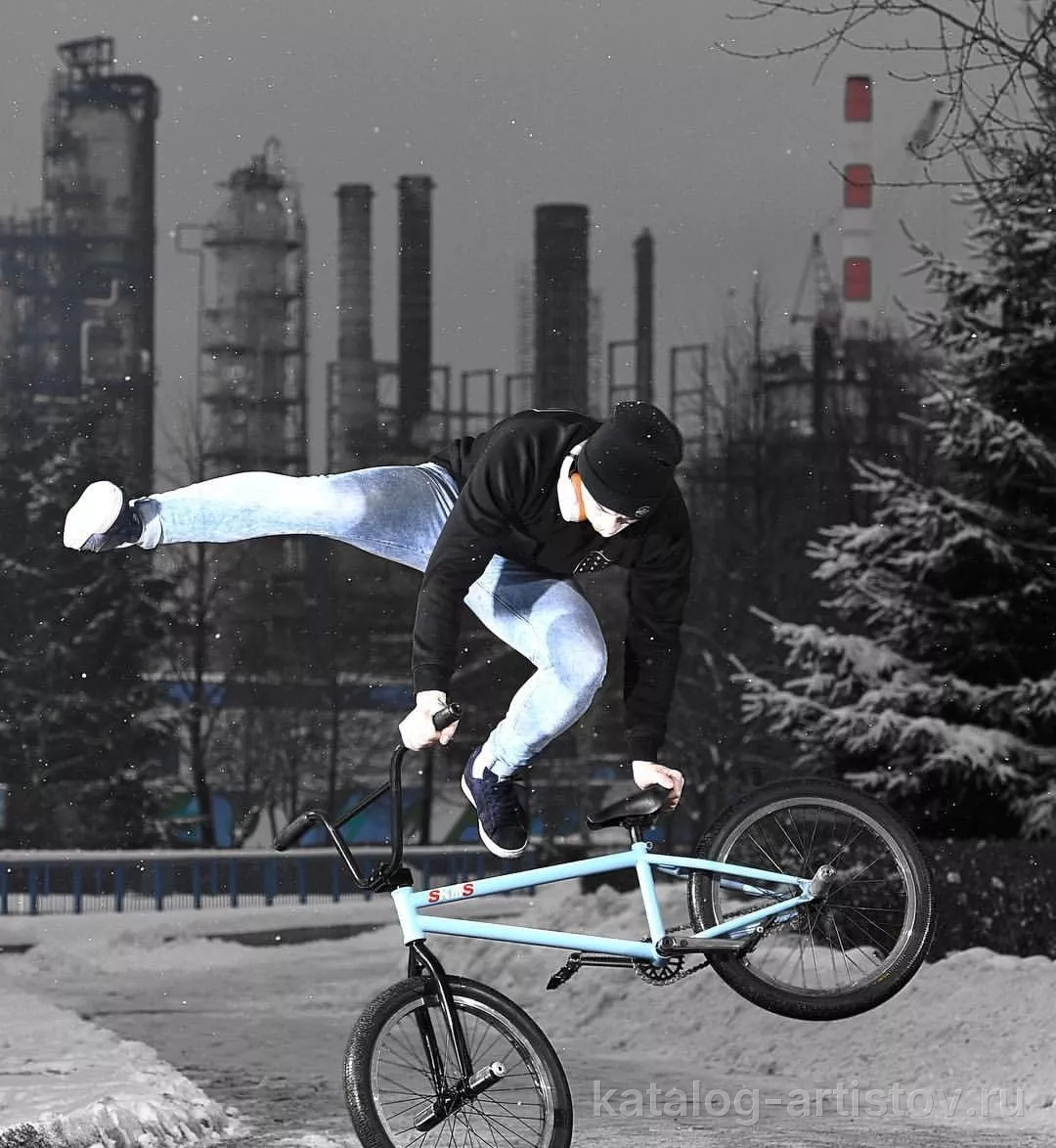 BMX-райдер Нияз Зарипов, цирковой артист — фото 5