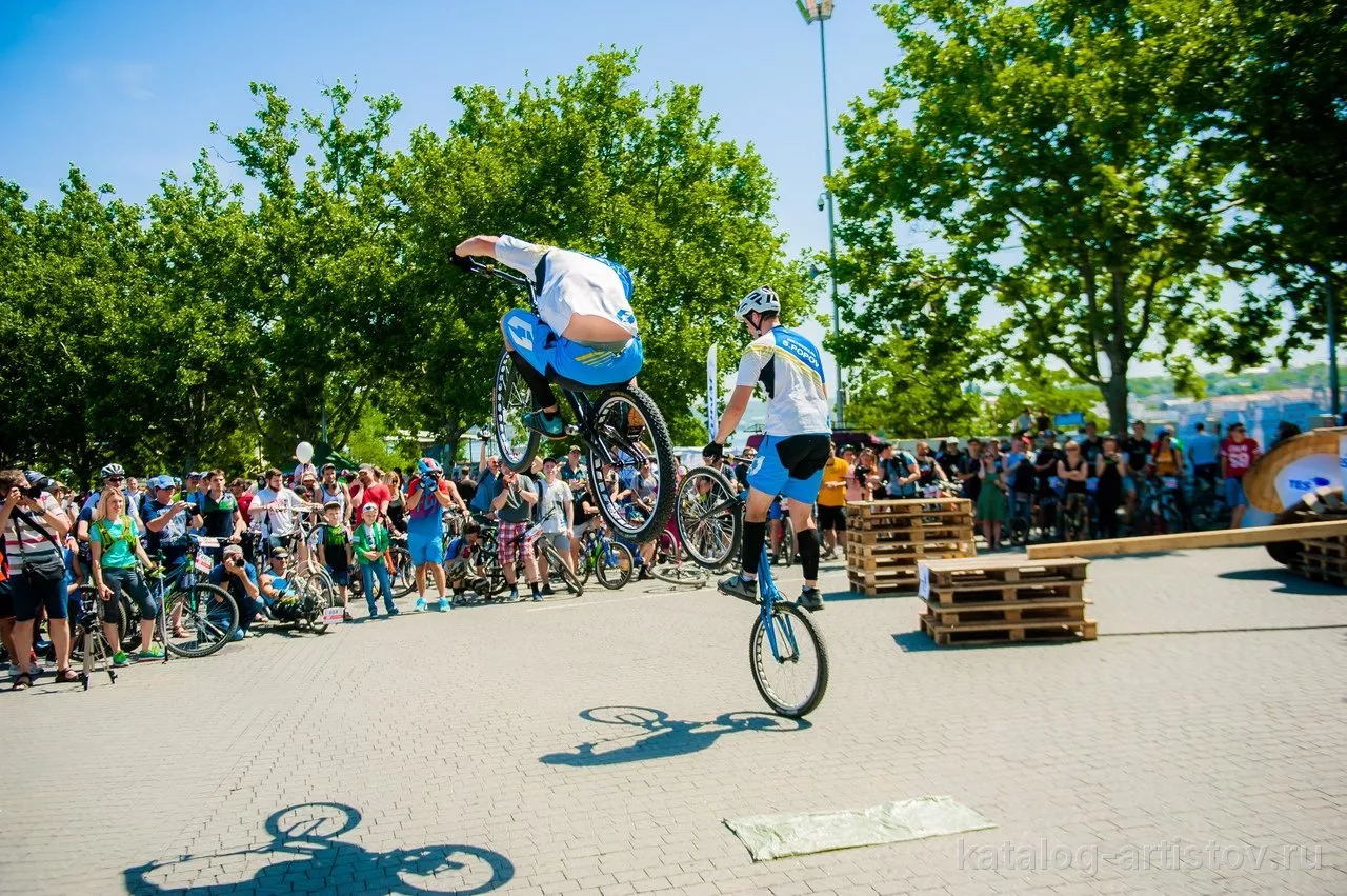 Велошоу TRIALXSHOW, цирковой артист — фото 5