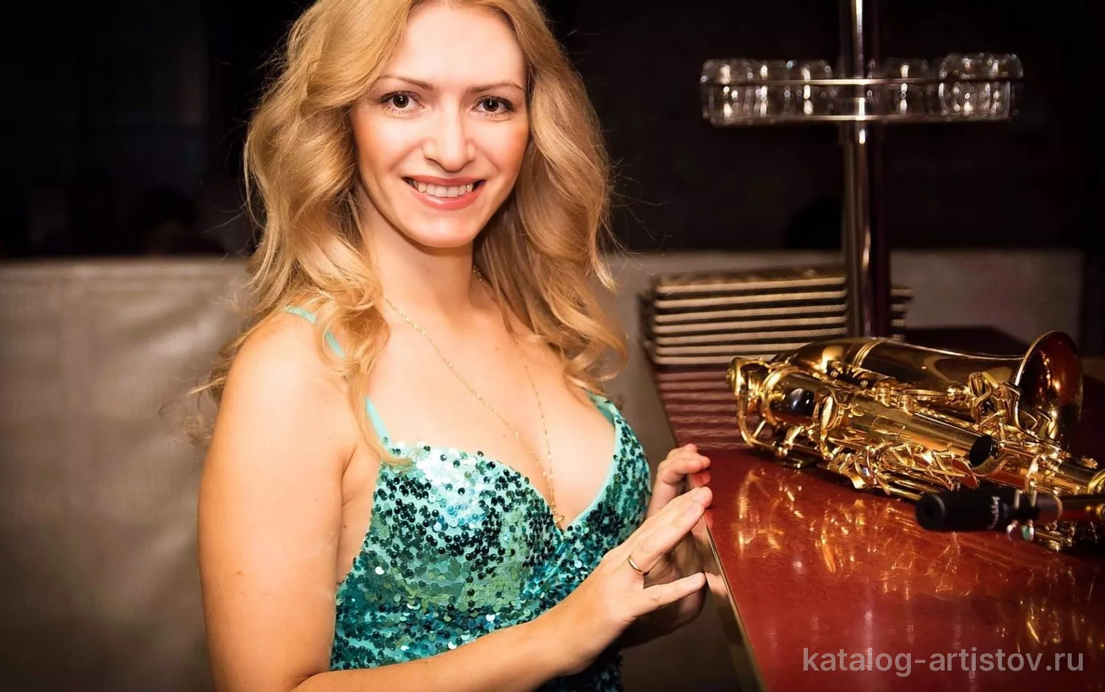Саксофонистка Юлия Клюева