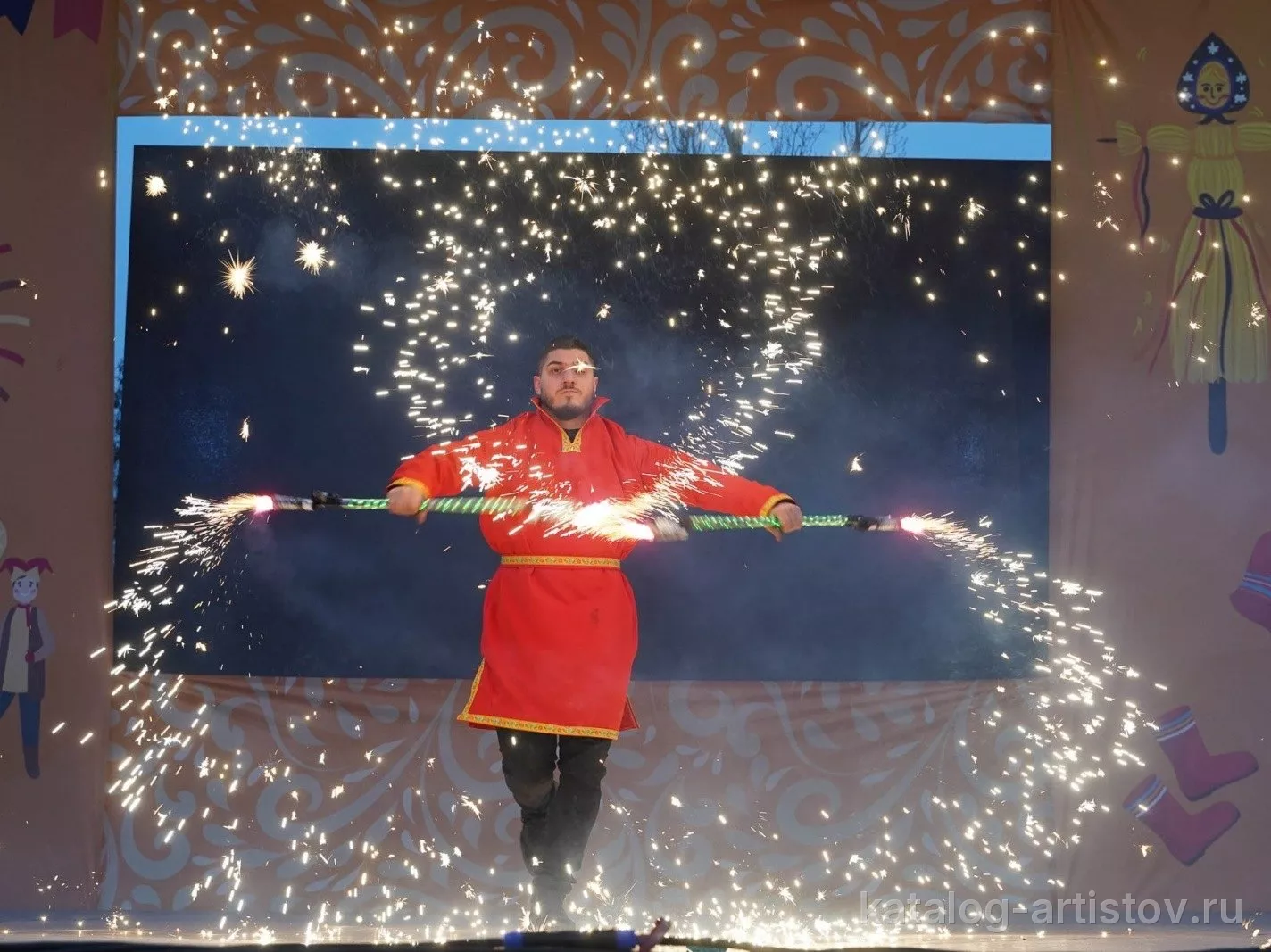 Огненное шоу «Атом шоу», световое шоу — фото 4
