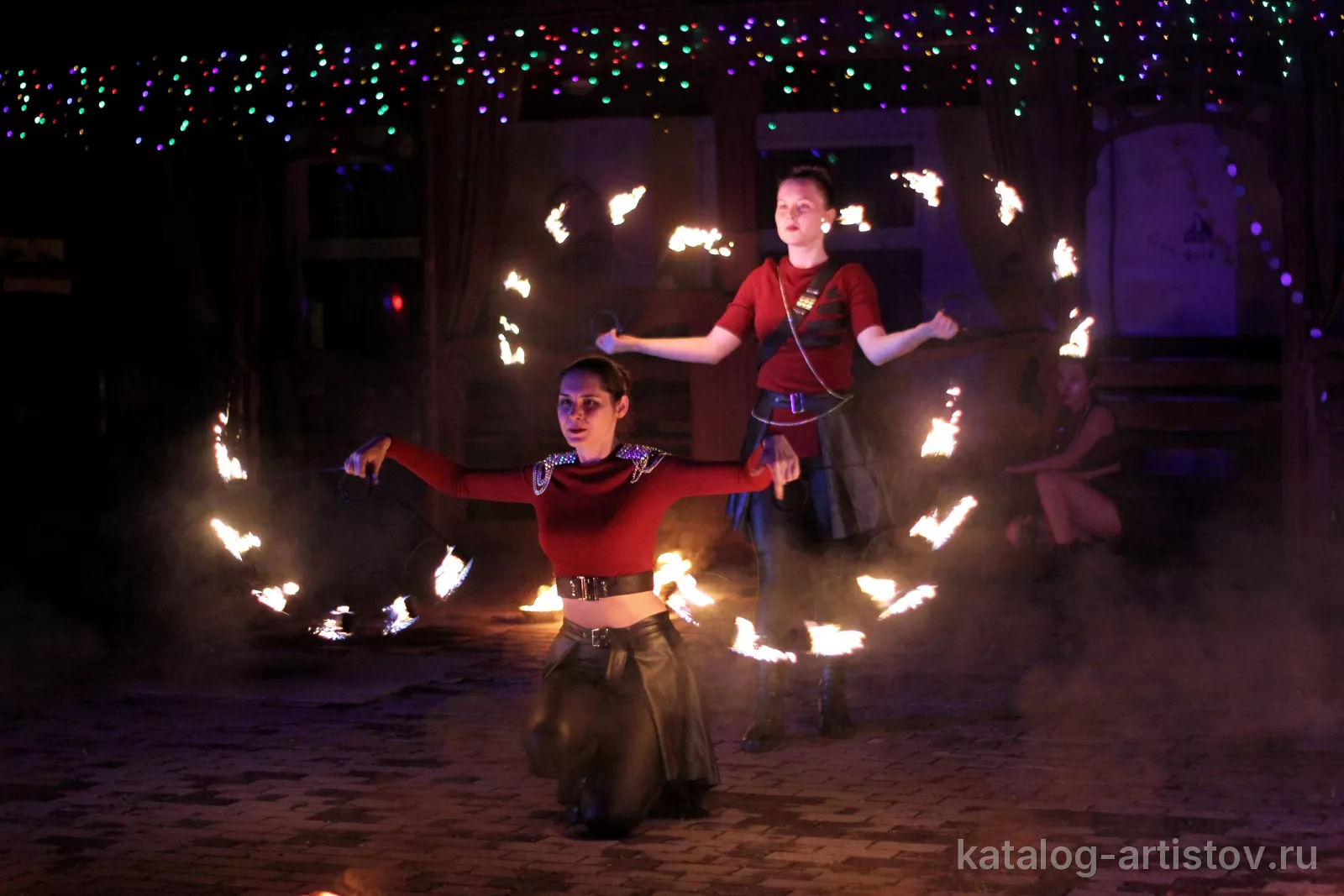 Огненное шоу Moon Crystal Fire, световое шоу — фото 3