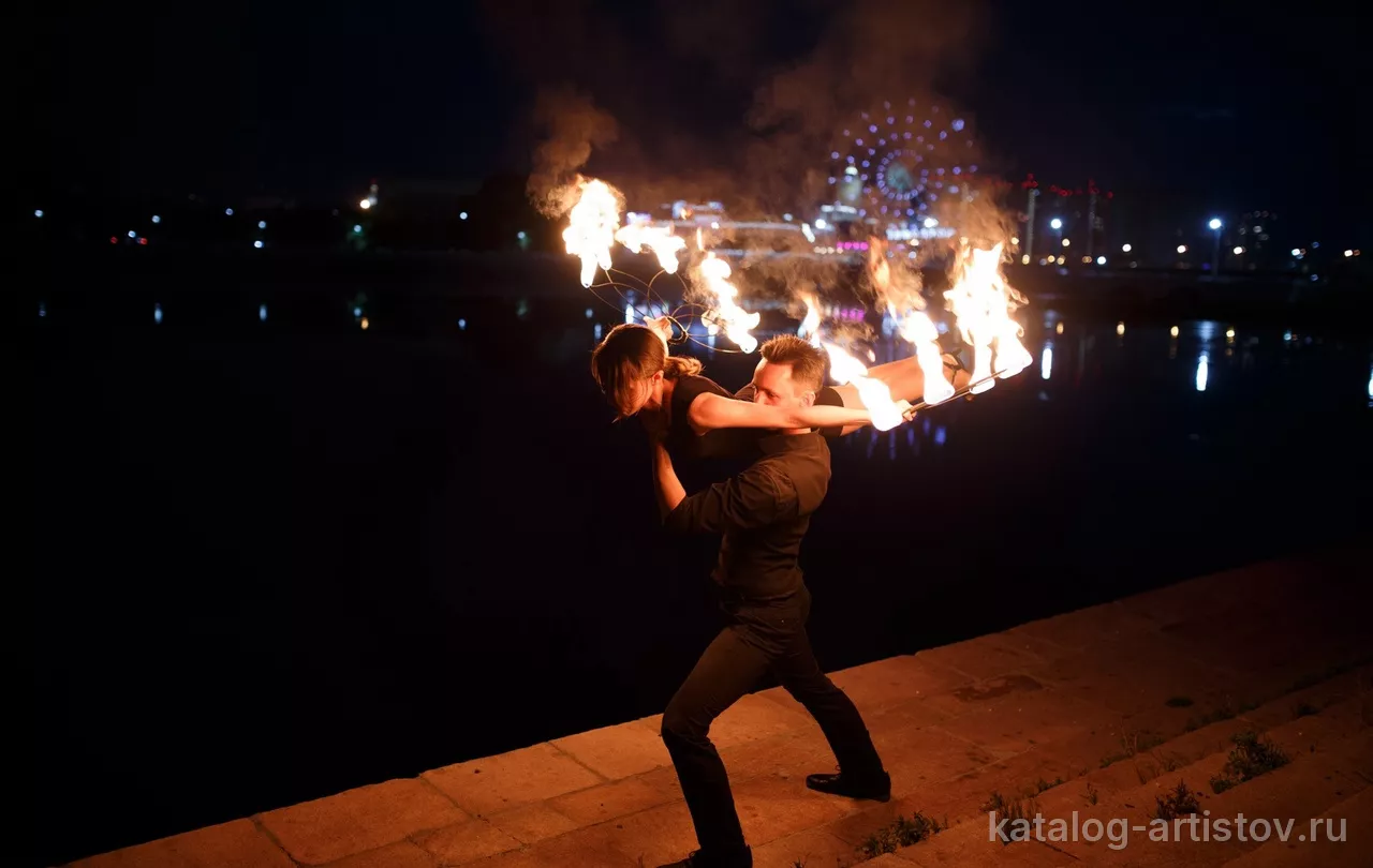 Огненное шоу Flame, световое шоу — фото 6