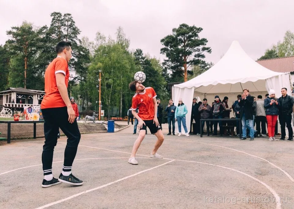 Шоу футбольного фристайла EKBFF, шоу-программа — фото 6