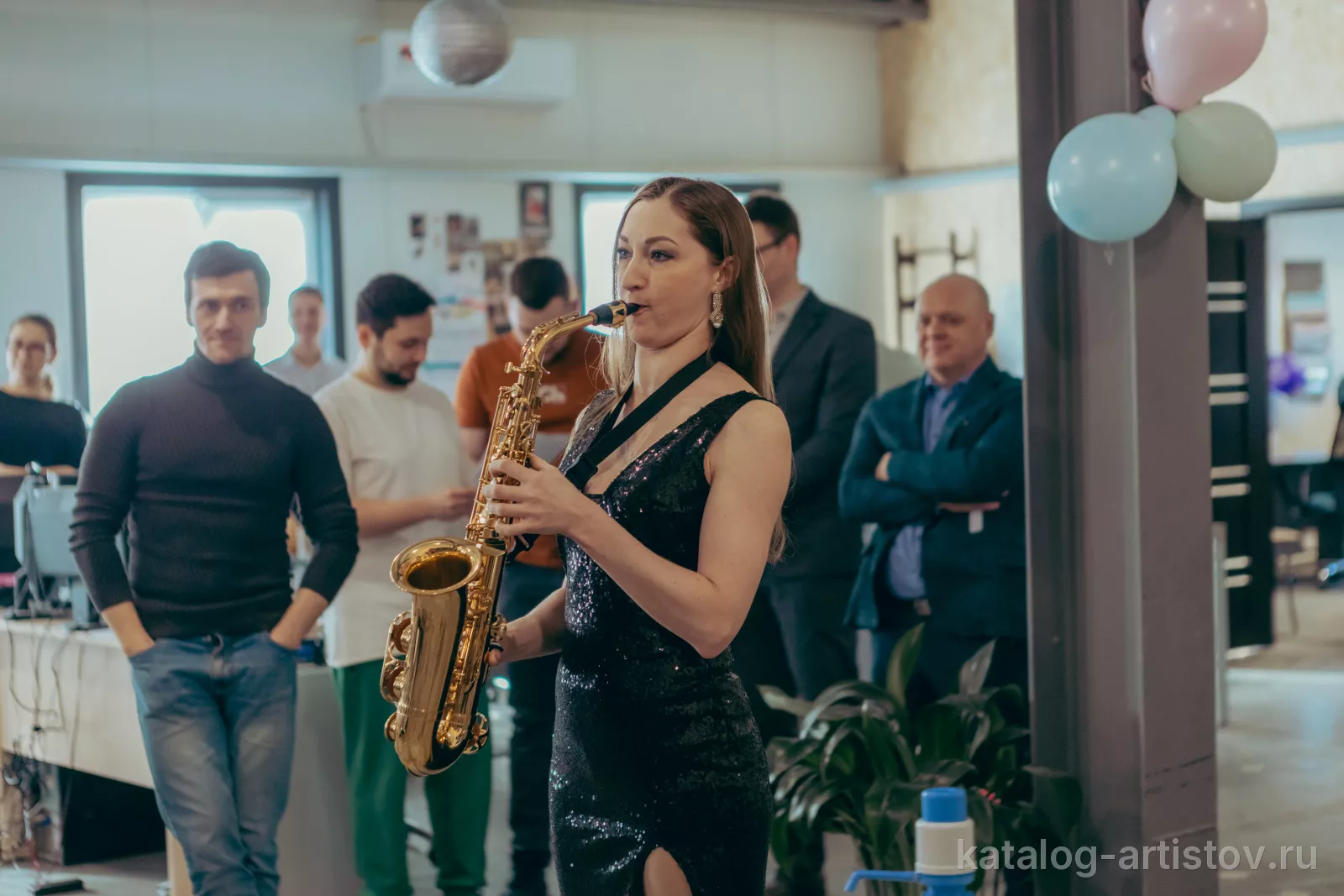 Саксофонистка Светлана Юрченко