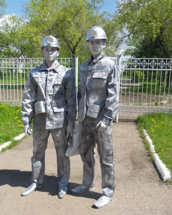 Живые статуи студии ArtL, актёр