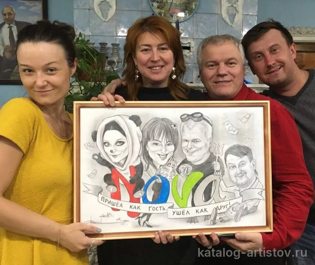 Шаржист Илья Клычев