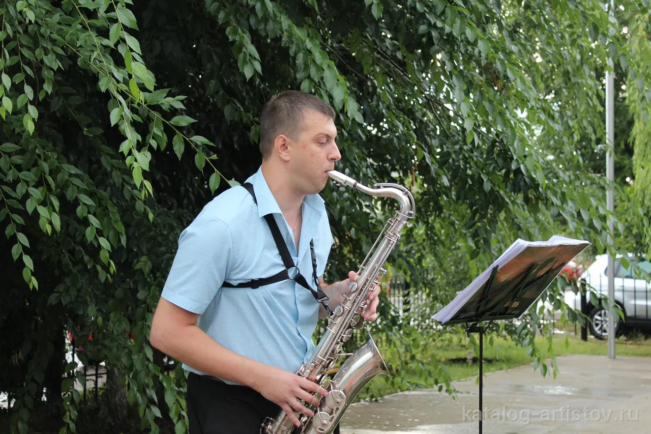 Саксофонист Иван Панкрушин