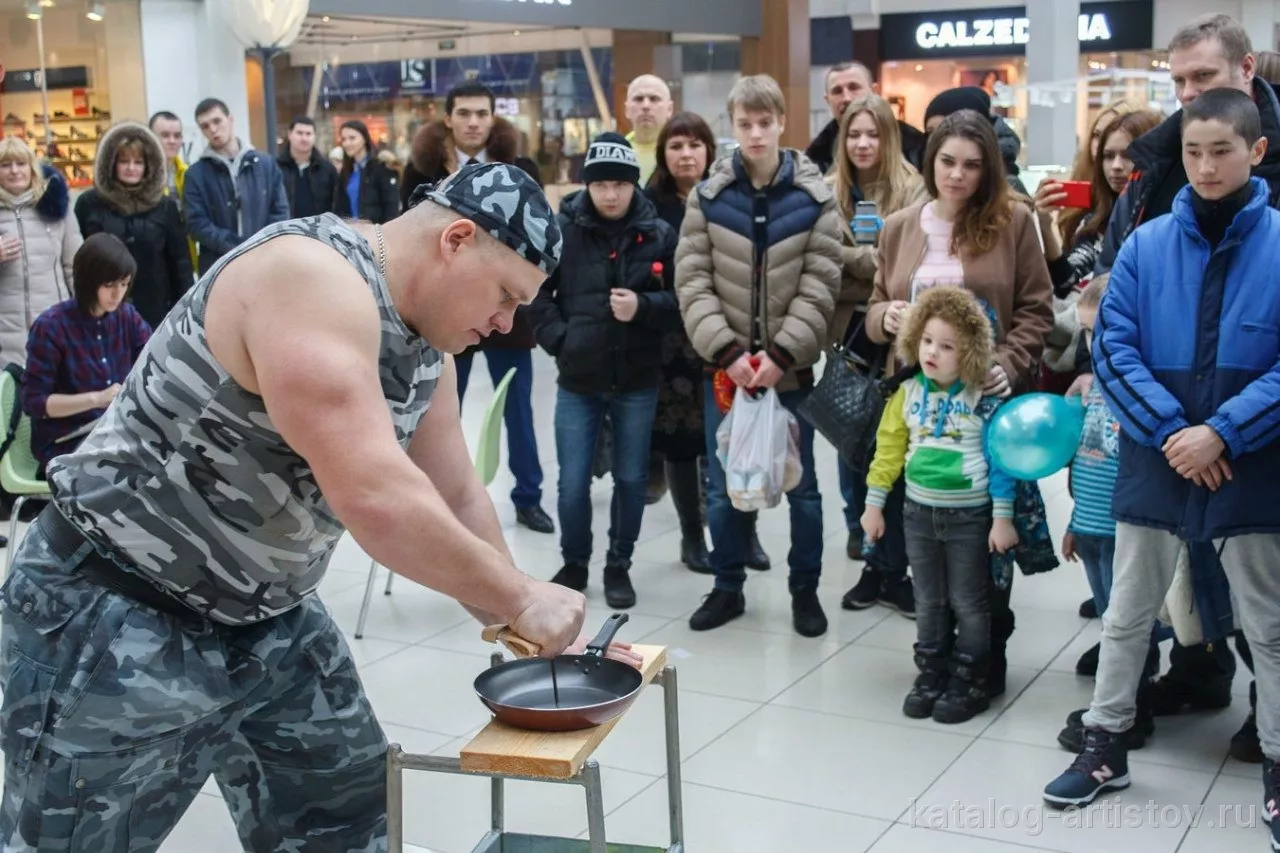 Силовое шоу Стальной характер, цирковой артист — фото 3