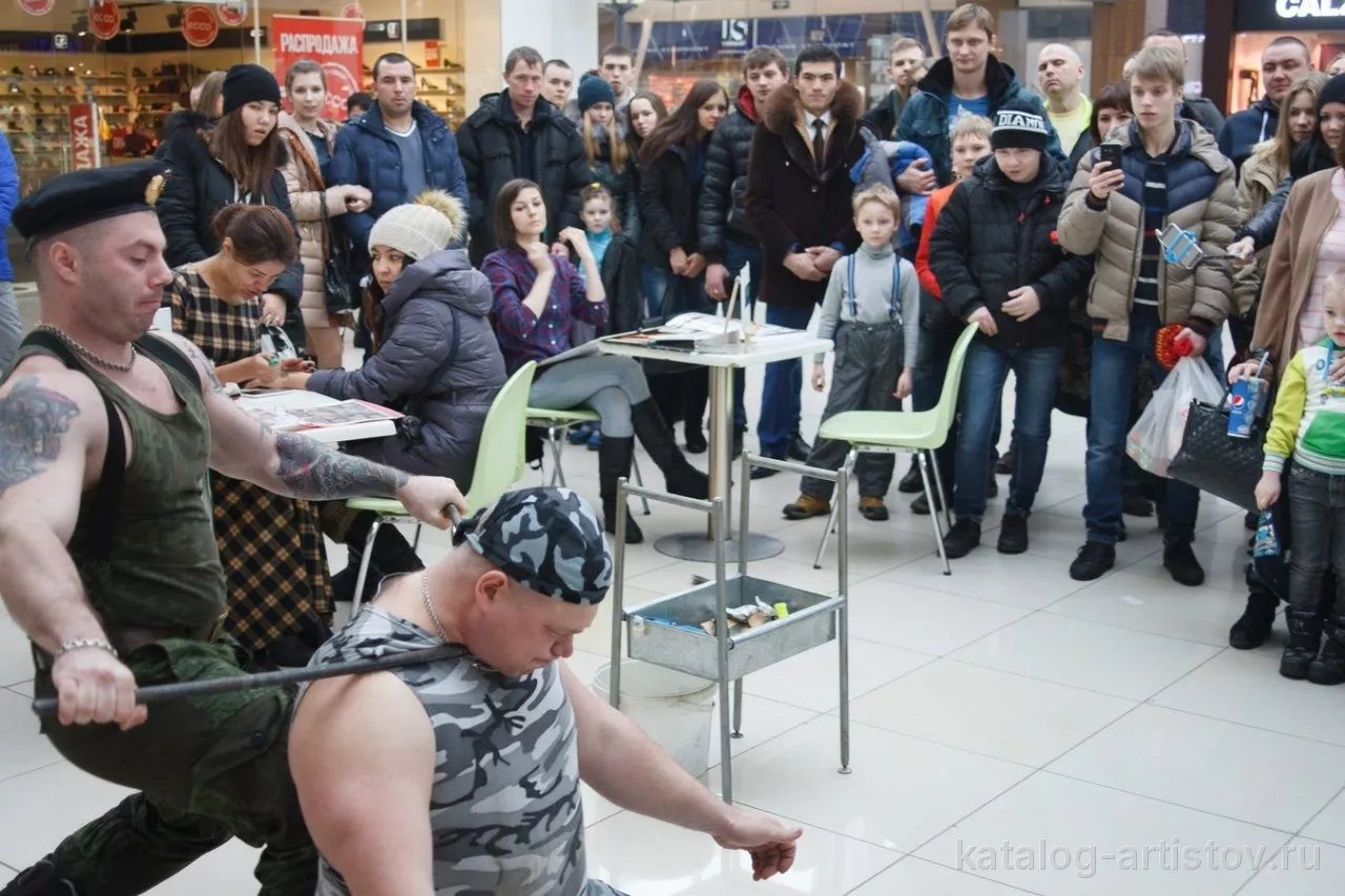 Силовое шоу Стальной характер, цирковой артист — фото 4
