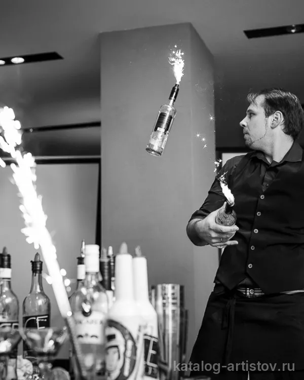 Бармен-шоу Bar Show Ufa