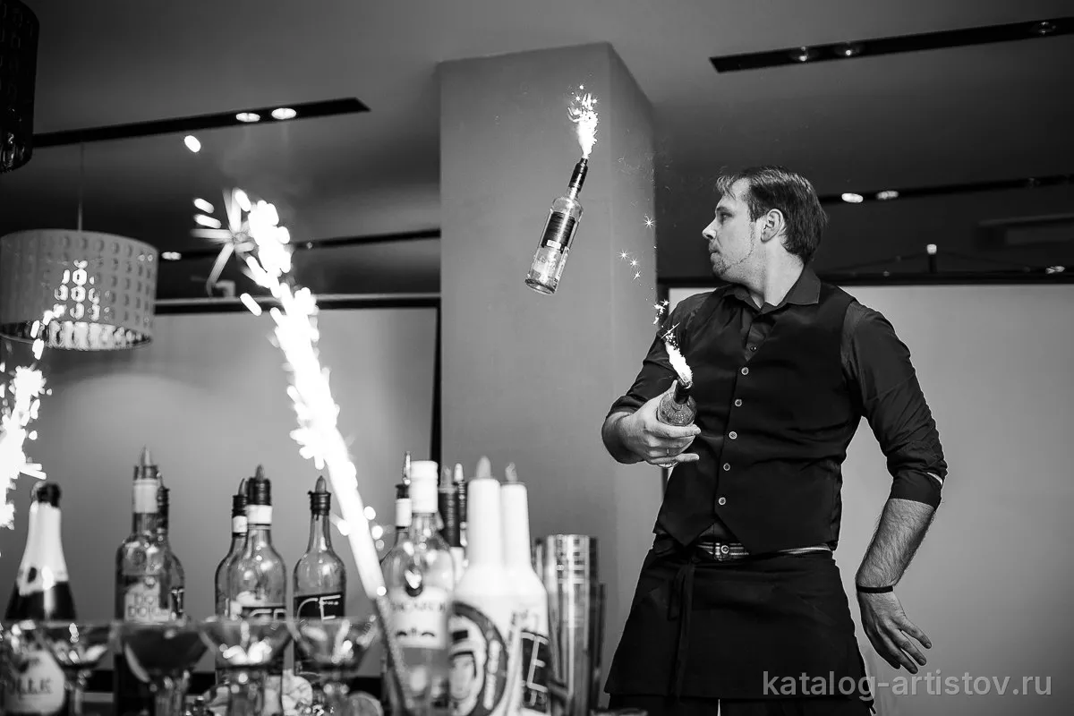 Бармен-шоу Bar Show Ufa