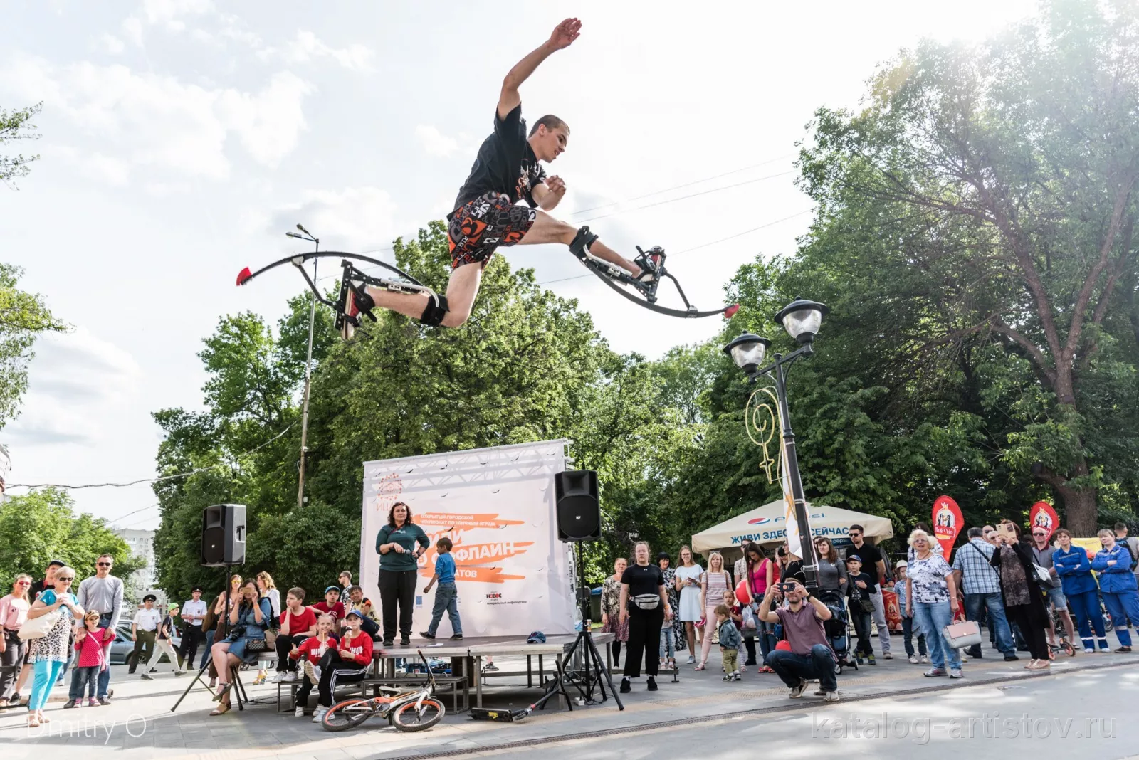 Шоу на джамперах Nitro Jump, цирковой артист — фото 5