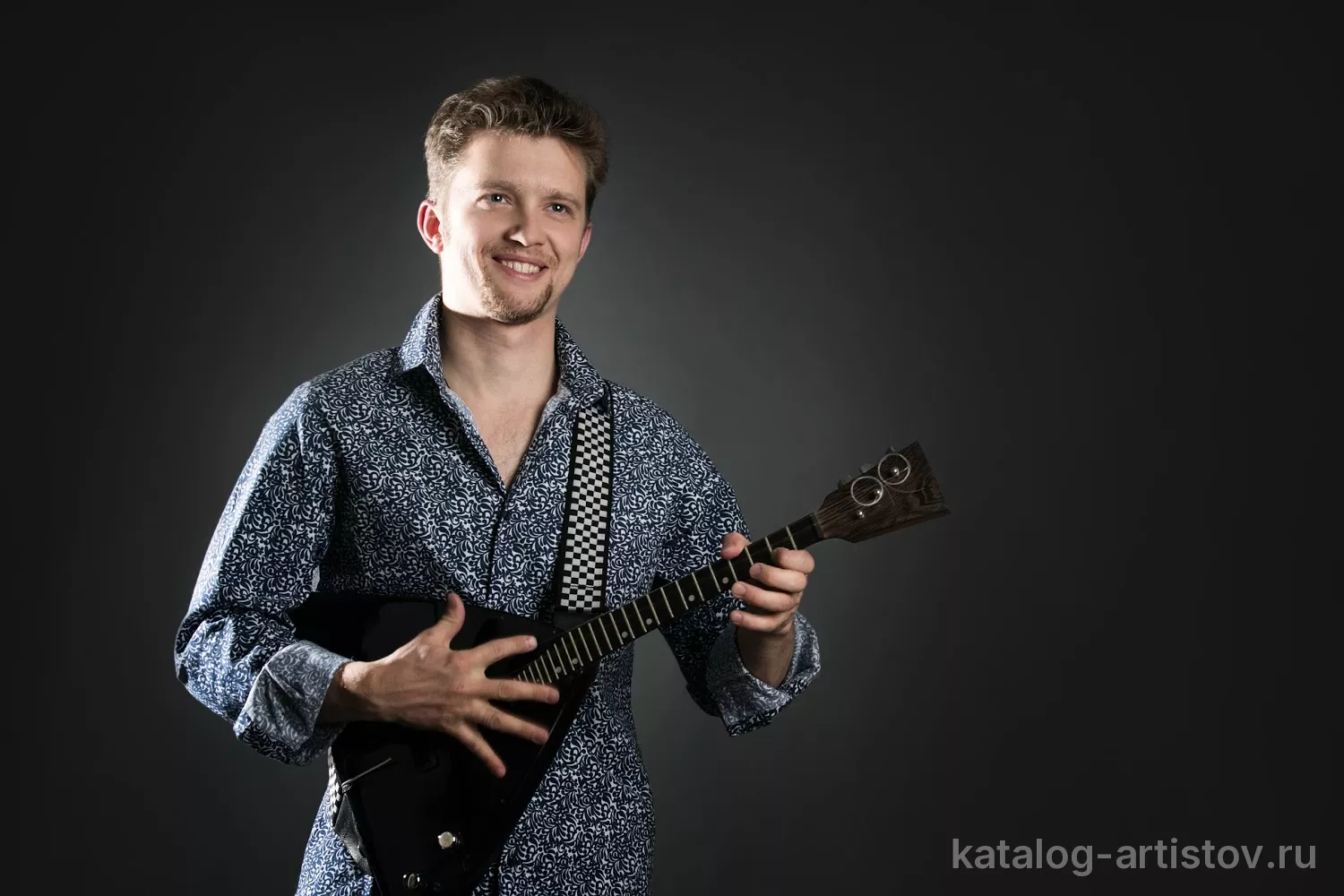 Балалаечник Константин Балайских, музыкант