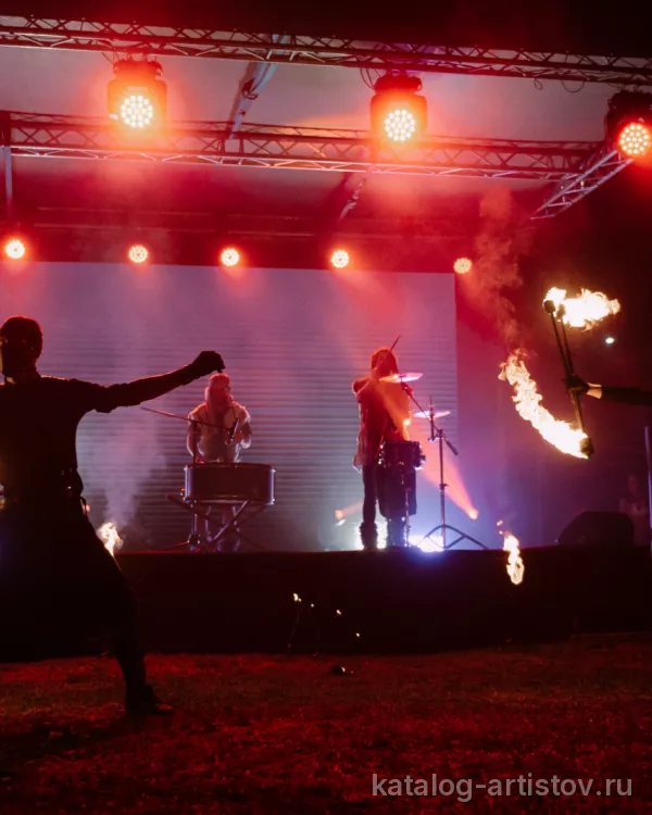 Фаер-шоу Original Fireshow, световое шоу