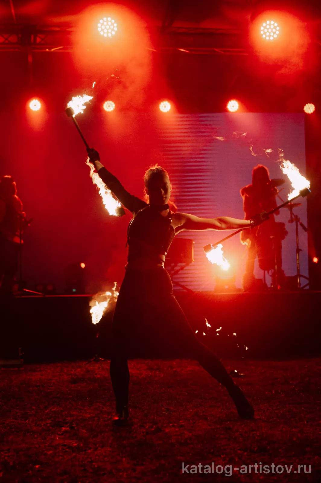 Фаер-шоу Original Fireshow, световое шоу — фото 2