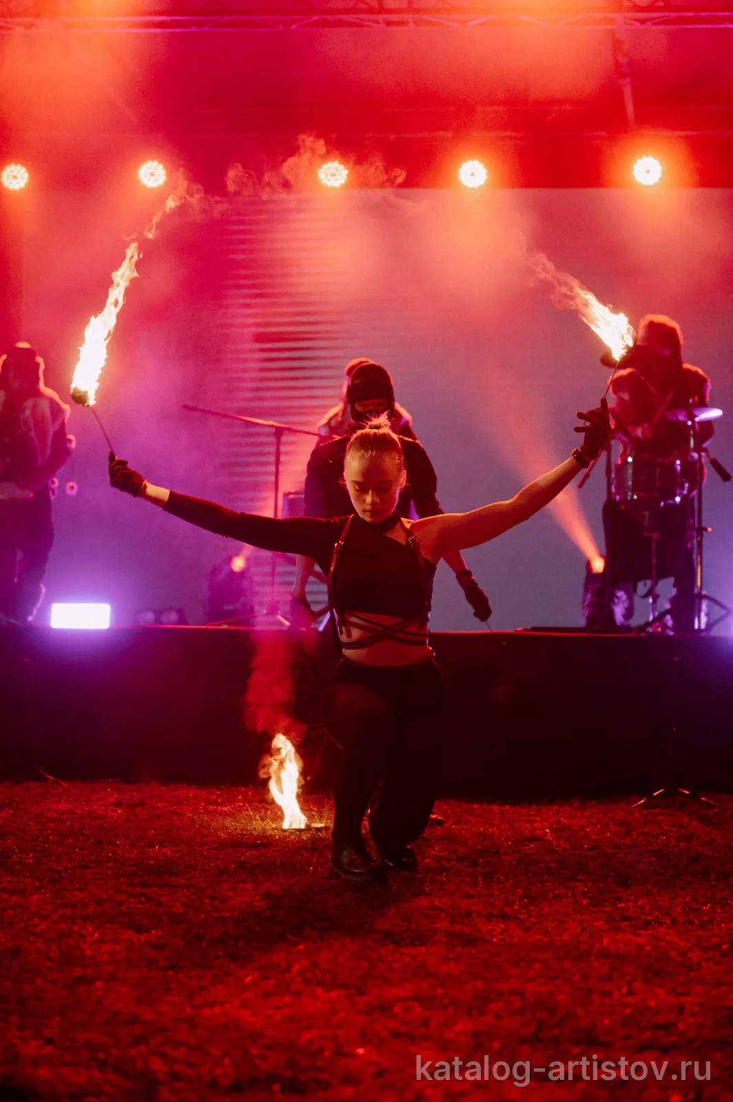 Фаер-шоу Original Fireshow, световое шоу — фото 3