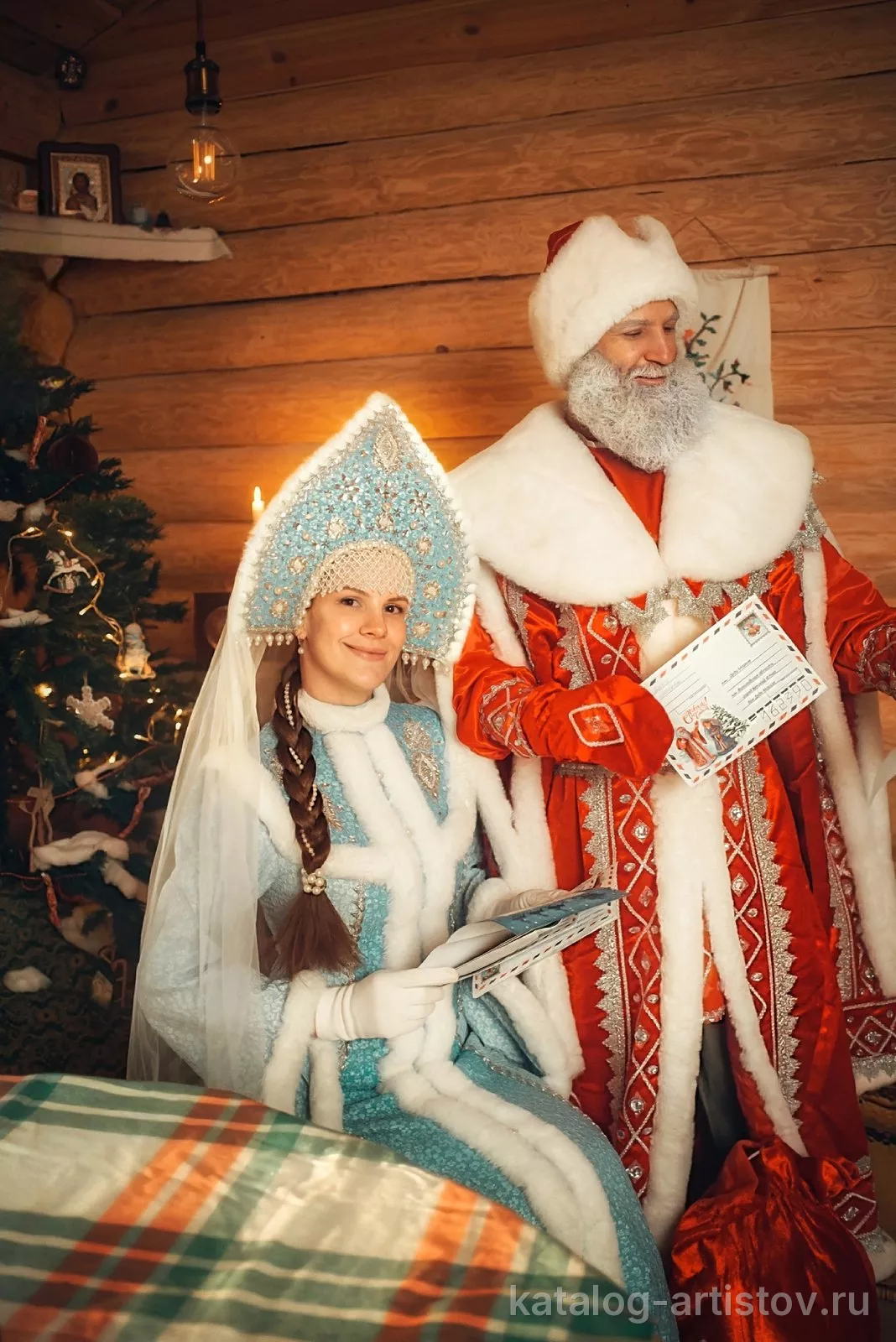 Дед Мороз и Снегурочка Максим и Екатерина Жоглик — фото 5