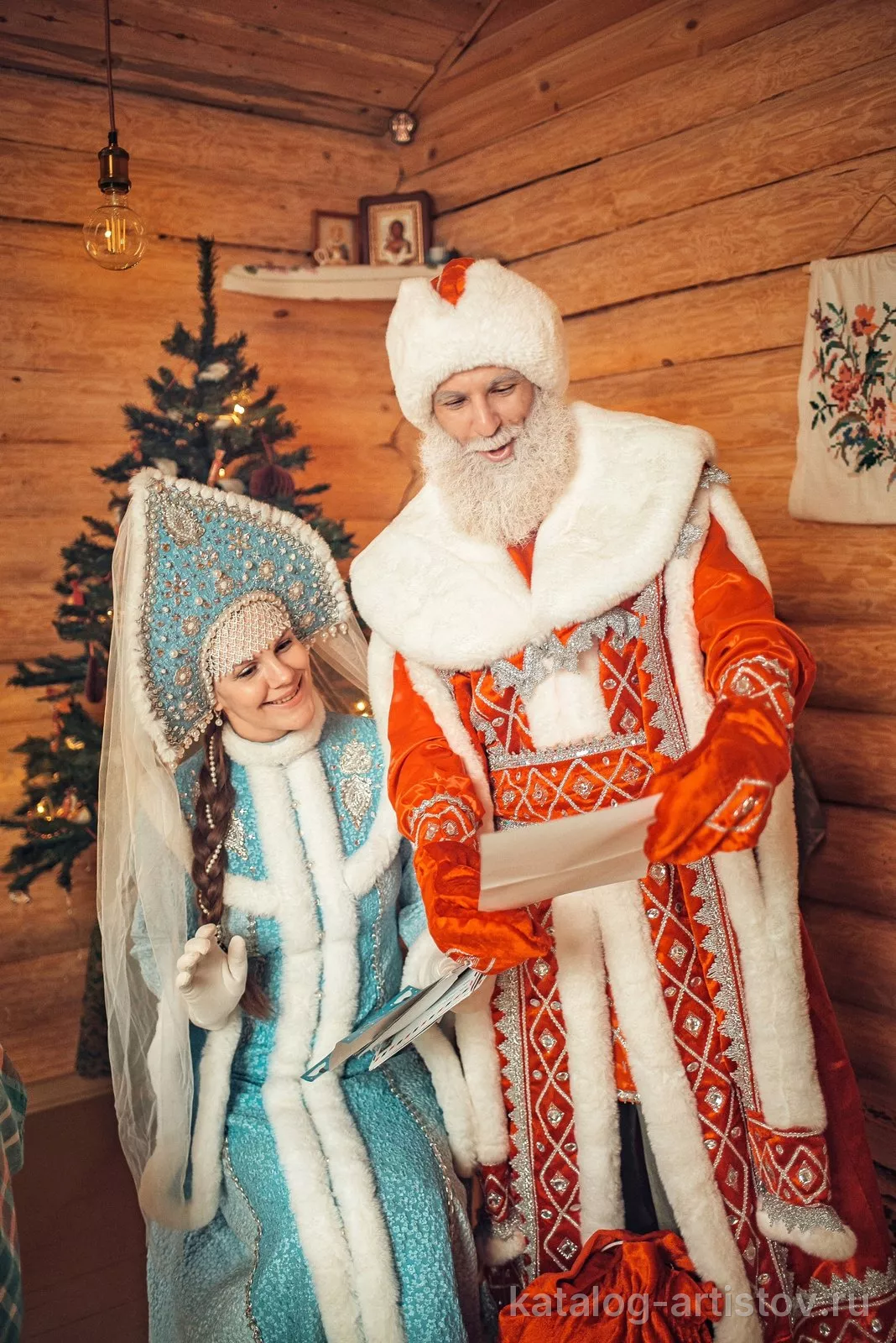 Дед Мороз и Снегурочка Максим и Екатерина Жоглик — фото 6