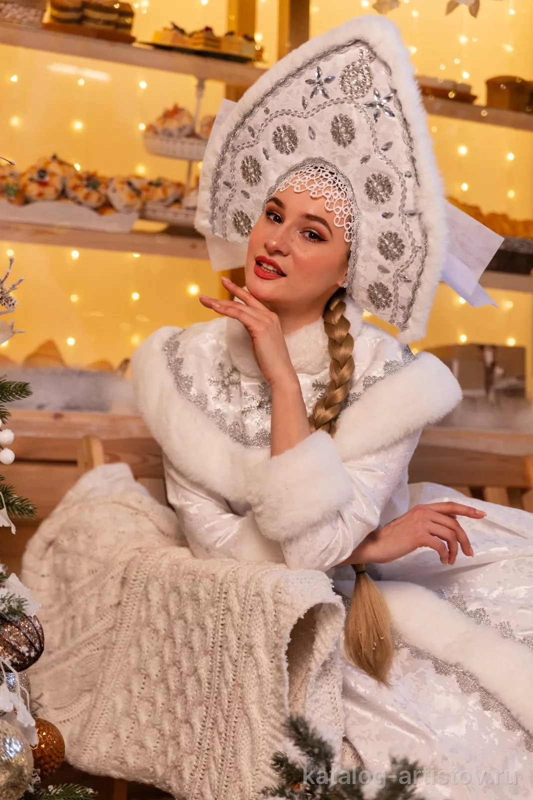 Поющие Дед Мороз и Снегурочка — фото 6