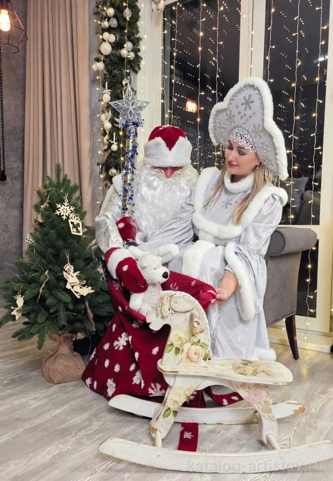 Дед Мороз и Снегурочка из Академгородка — фото 3