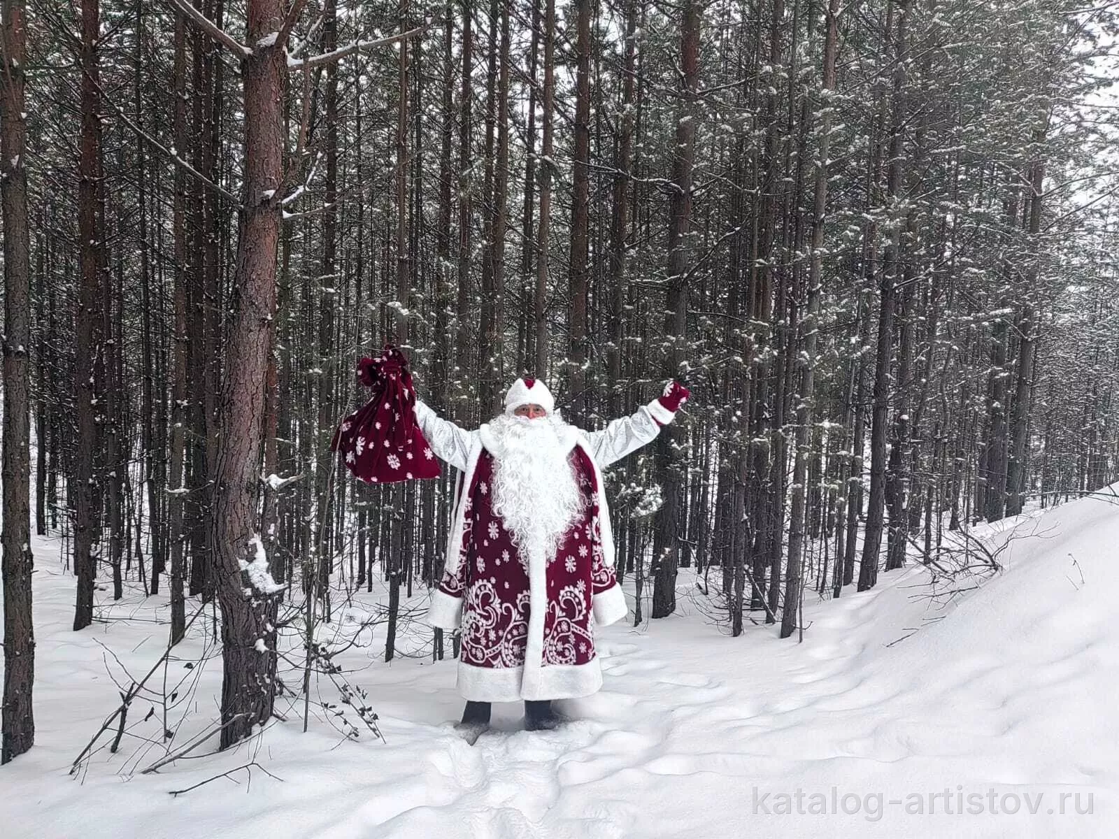 Дед Мороз и Снегурочка из Академгородка — фото 4