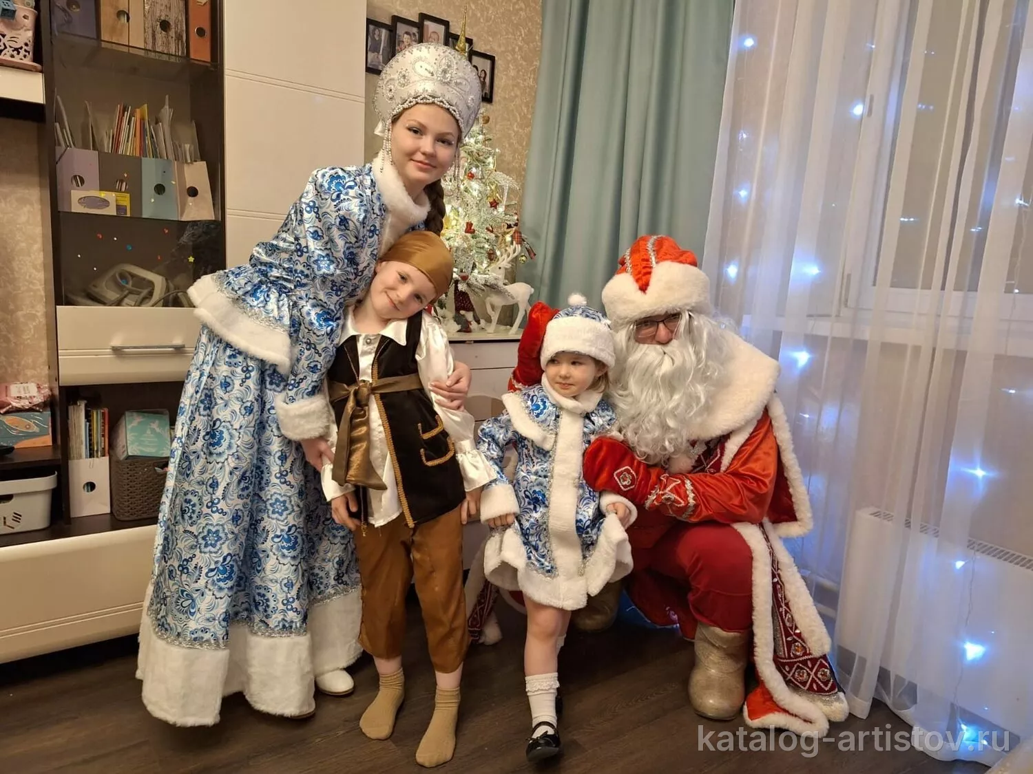 Дед Мороз и Снегурочка Марины Веселовой