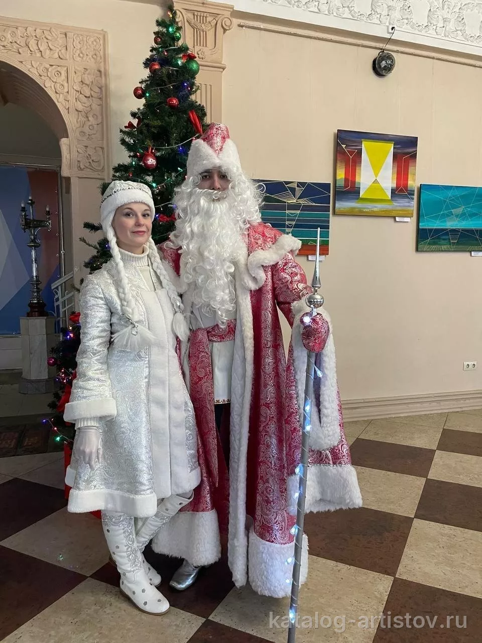 Дед Мороз и Снегурочка Марии Романюк