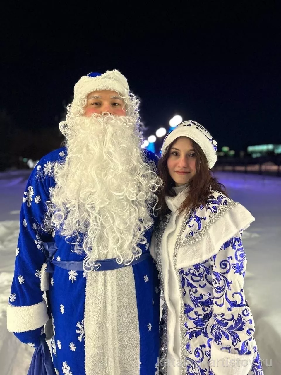 Дед Мороз и Снегурочка Юлии Кичук