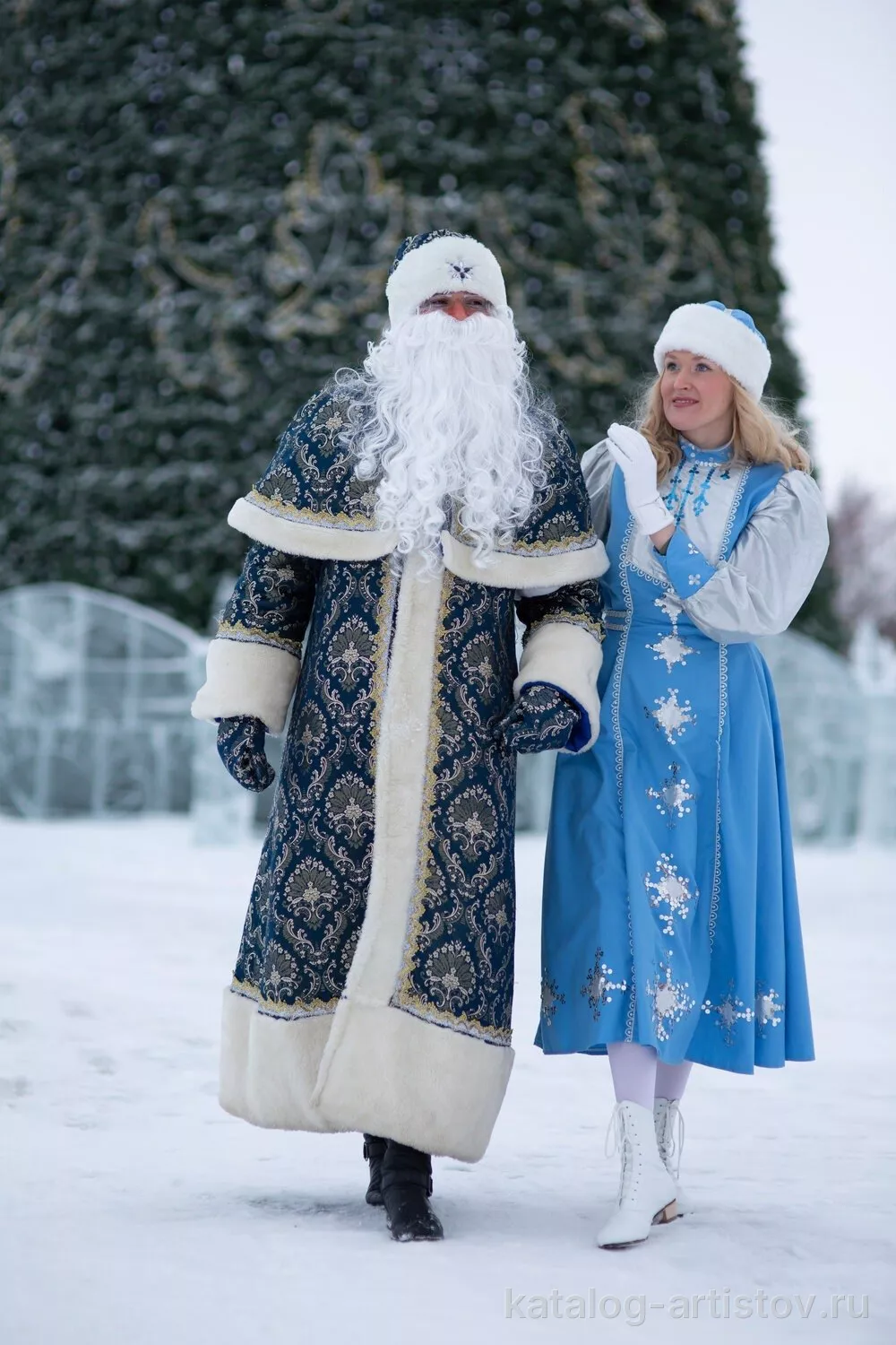 Дед Мороз и Снегурочка Андрея Мисникова