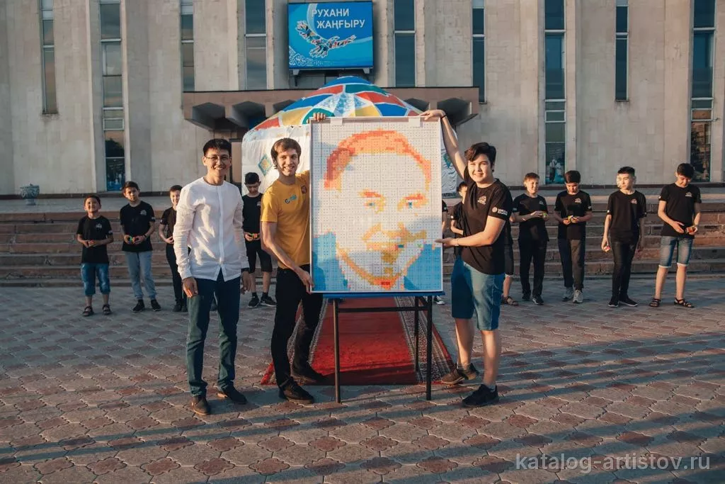 Спидкубинг-шоу Роман Страхов, шоу-программа — фото 8