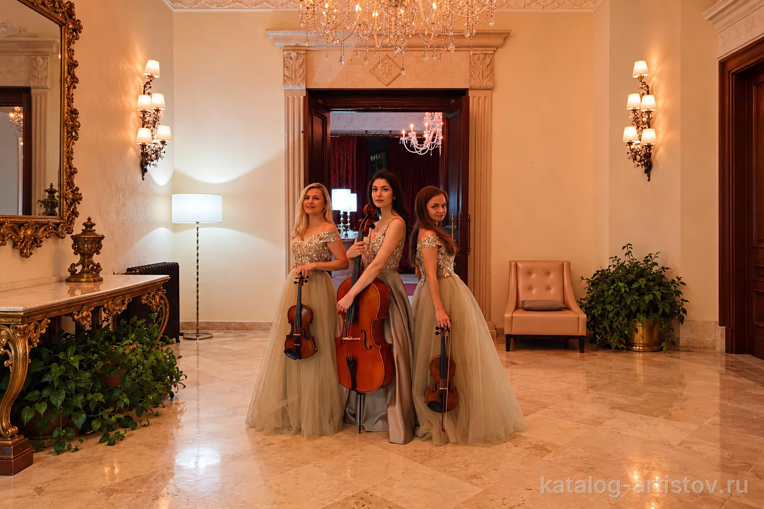 Струнное трио GRITS MUSIC, скрипач — фото 7