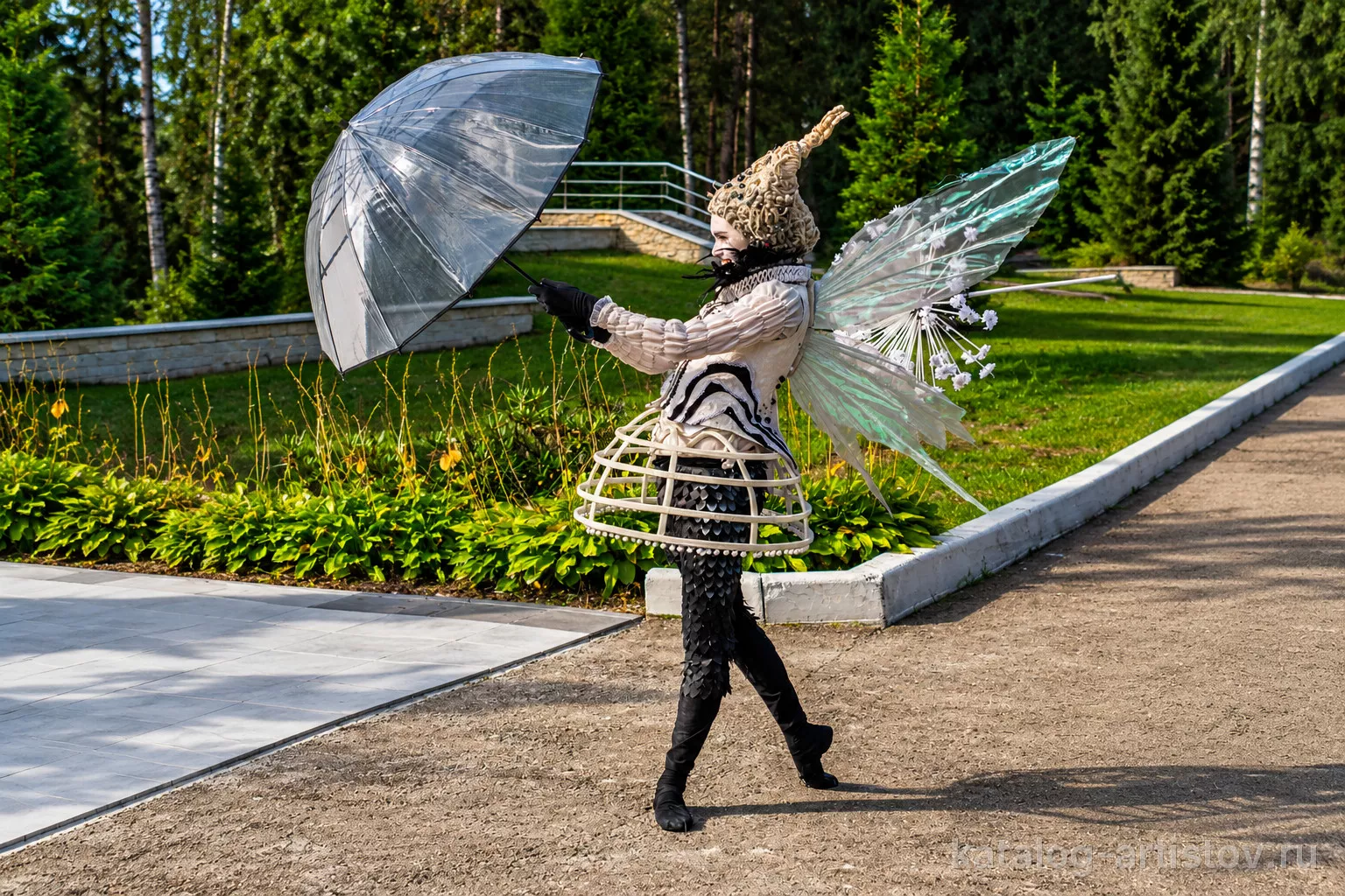Шоу живых статуй LUMidea, шоу-программа — фото 2