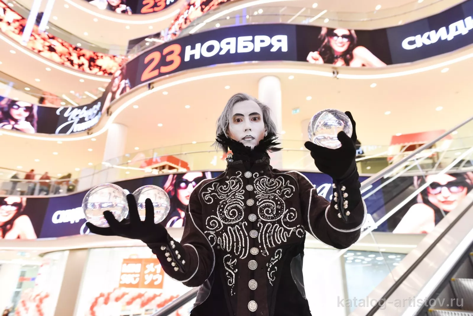 Шоу живых статуй LUMidea, шоу-программа — фото 3