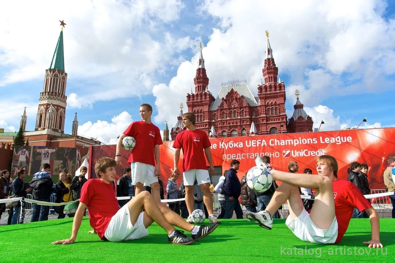 Шоу футбольного фристайла MoscowFF, шоу-программа — фото 2