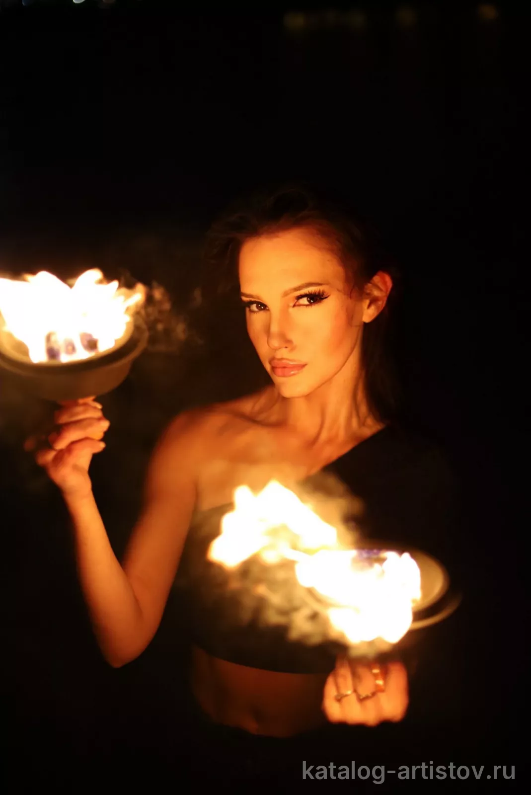Фаер-шоу Night Furia, световое шоу — фото 6