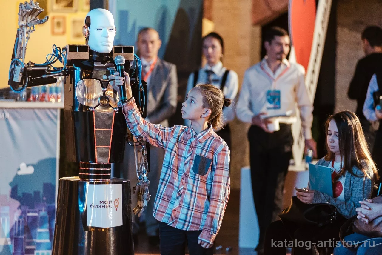 Шоу робота «Квантум», шоу-программа