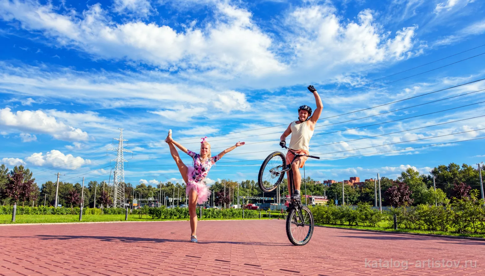 Экстремальное велошоу Septeam Show, шоу-программа — фото 3