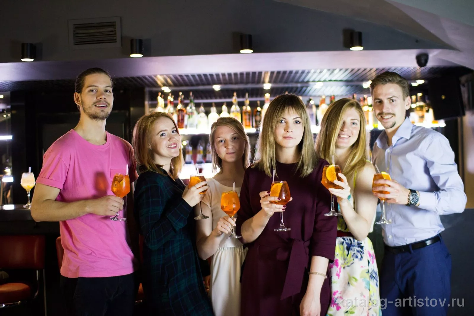 Выездной бар Daiquiri Event Bar, бармен-шоу