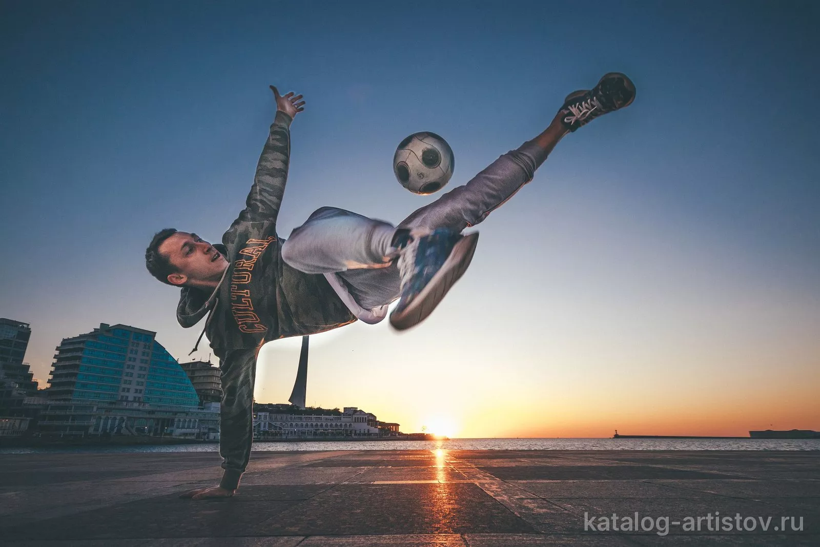 Футбольный фристайл Planet Freestyle, шоу-программа