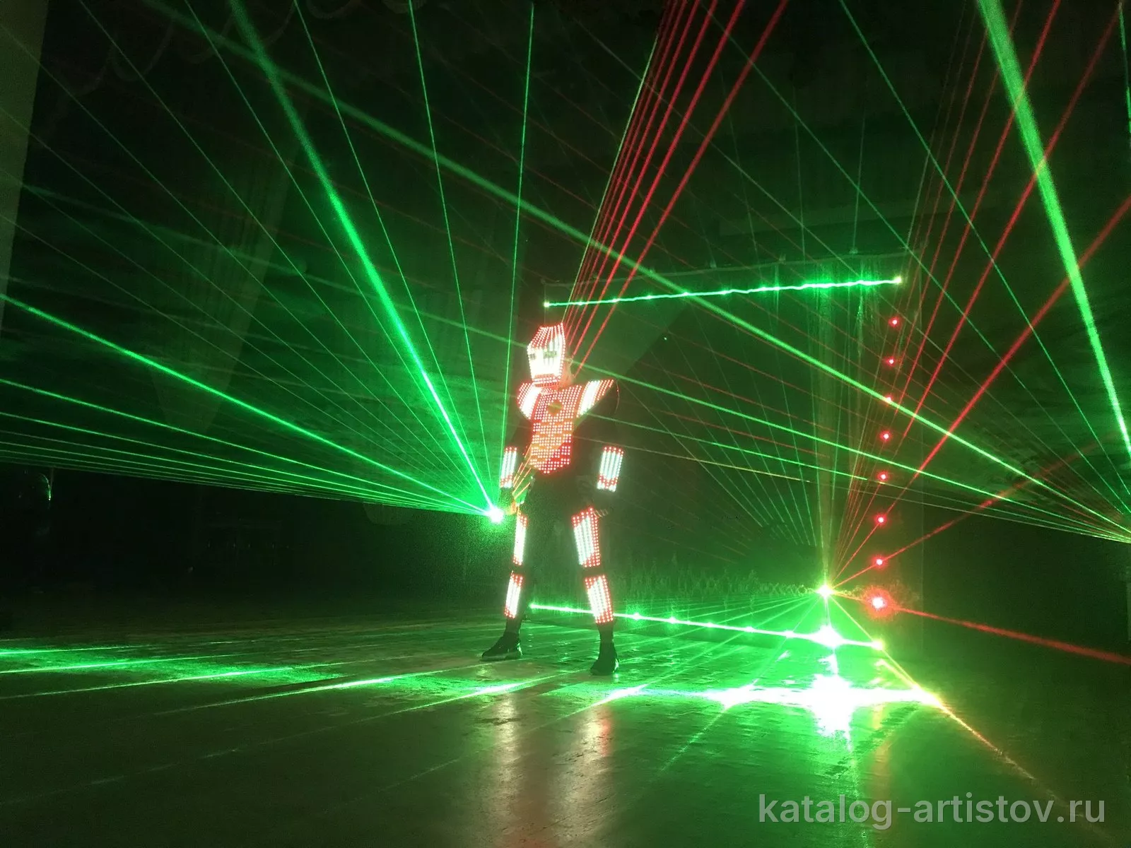 Лазерное шоу Laser Man, световое шоу — фото 2