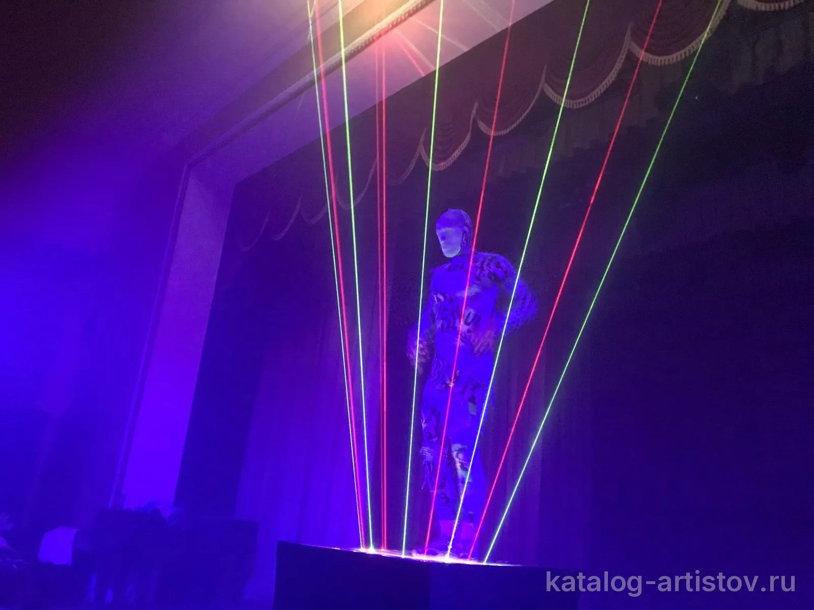 Лазерное шоу Laser Man, световое шоу — фото 5